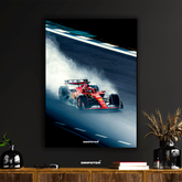Ferrari F1 – Rain Racer Poster